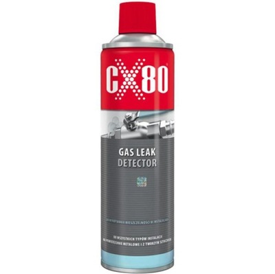 CX80 Gas Leak Detector Spray Preparat Pianka Wykrywania Nieszczelności Gazu