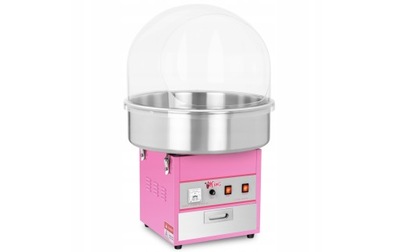 Urządzenie do waty cukrowej Royal Catering RCZK-1200E różowy 1200 W