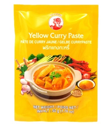 Żółta Pasta Curry COCK Yellow Curry Paste 50 g