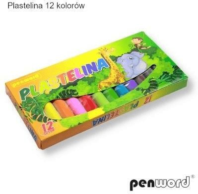 Plastelina 12 kolorów