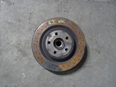 Поворотный кулак левая задняя mercedes w166 ml фото №1