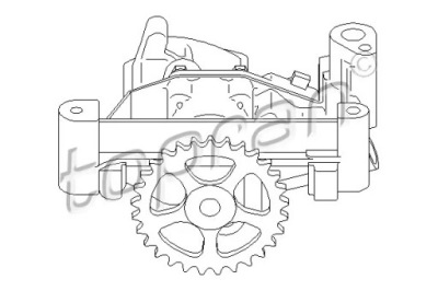 Насос масляная fiat ulysee i,ii,scudo, lan 721 213 фото №1