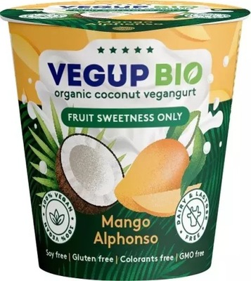 Deser Kokosowy z Mango Bezglutenowy 140g VEGUP BIO