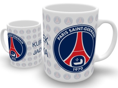 PARIS SAINT-GERMAIN KUBEK + IMIĘ NA PREZENT