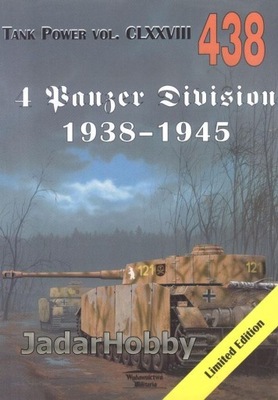 MILITARIA 438 4 PANZER DIVISION 1938-1945 J LEDWOC