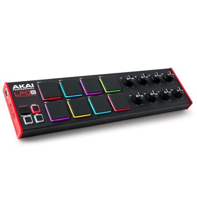 AKAI Professional LPD8 - USB MIDI Controller with 8 Responsive MPC Drum Pad