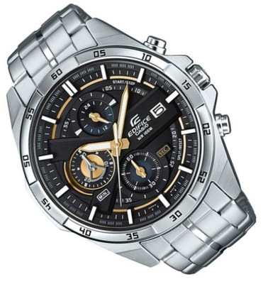 Chronograf męski zegarek na bransolecie Casio Edifice EFR-556D +GRAWER