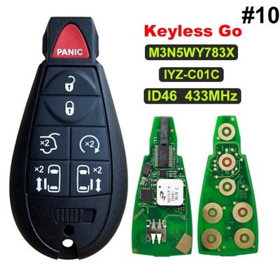 CN015100 KEYLESS GO PARA 2011-2019 CHRYSLER DODGE CARAVAN SMART CAR K~26038  