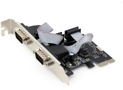 Kontroler Gembird PCIe x1 2x COM 9 PIN (SPC22)