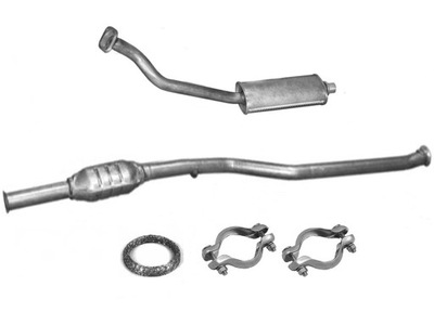 Citroen berlingo peugeot partner 1.9d rok 2002-2008 глушители фото №1