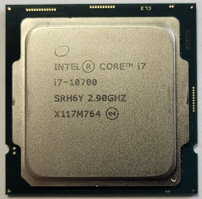 Intel Core I7 10700 8x2,9 GHz