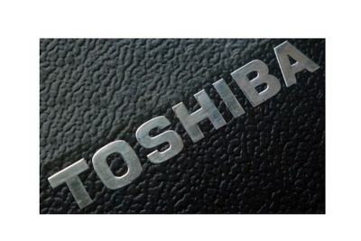 Naklejka TOSHIBA LOGO Metal Edition 40x5 mm 078