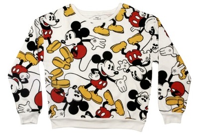 DISNEY Myszka Miki Mickey Mouse Bluza r. M