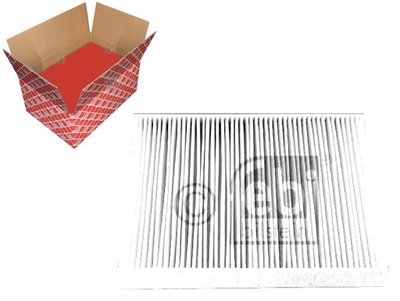 Febi фільтр кабіни ford fiesta v fusion 02- фото №1