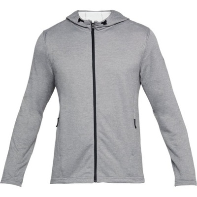 BLUZA UNDER ARMOUR TECH TERRY FZ HOODIE MEN GREY M