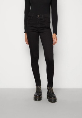 Spodnie jeansy damskie LEVI'S czarne W26 L32