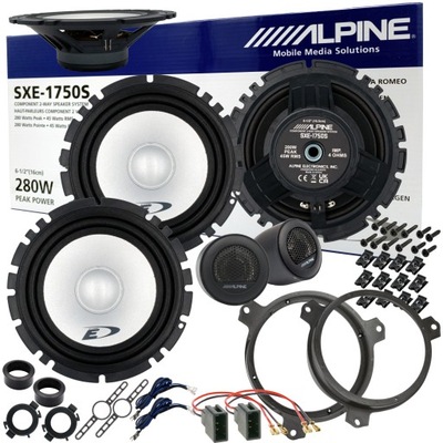 SPEAKERS ALPINE DISTANCE REDUCTION FOR TOYOTA AYGO AUDIS COROLLA YARIS RAV4  