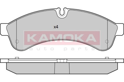 ZAPATAS DE FRENADO PARTE TRASERA KAMOKA JQ101276  