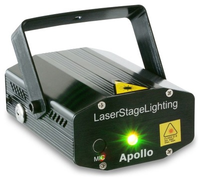 Mały laser BeamZ Apollo czerwono-zielony