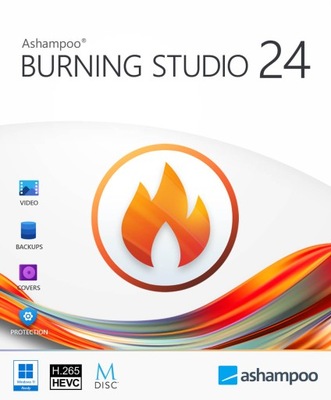 Program Ashampoo Burning Studio 24 nagrywanie płyt CD DVD