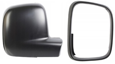 Vw multivan caddy 2003-2009 корпус дзеркало+ рамка фото №1