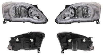 Фара лампа toyota corolla e12 04- hb l+p tyc фото №1