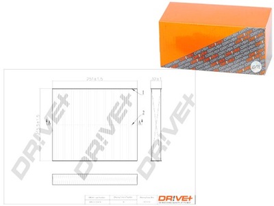 FILTRAS KABINOS SKODA FABIA II 07-14 STAND ARD DRIVE+ 