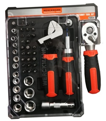 Zestaw narzędzi krótkich werckmann 46 elementy