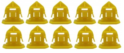 Volvo клипсы штифты клипсы накладки порога 10 штук фото №1