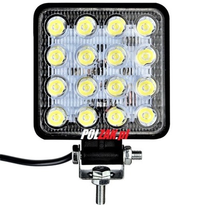 ФАРА РАБОЧАЯ ПРОТИВОТУМАНКА LED (СВЕТОДИОД ) 16 DIOD 48W BOXER JUMPER