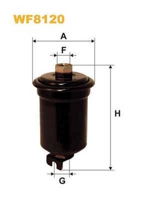 ФИЛЬТР ТОПЛИВА / КОРПУС ФИЛЬТРA WIXFILTERS WF8120