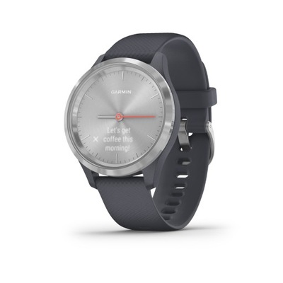 GARMIN VIVOMOVE 3S smartwatch / srebrno-granitowy