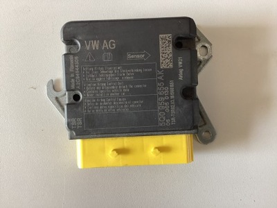 Skoda superb модуль блок керування подушка безпеки фото №1