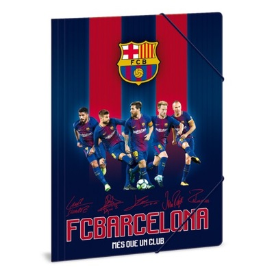 FC BARCELONA oryginalna teczka GWIAZDY KLUBU