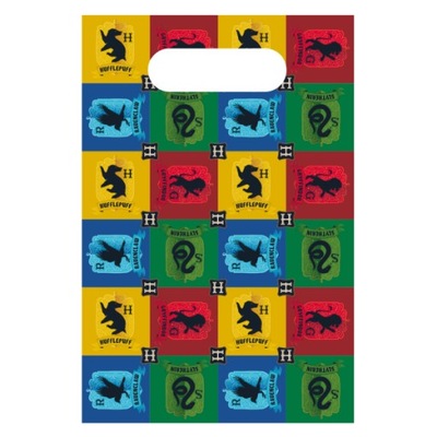 Torebki Harry Potter papier 15,8 x 23,6 cm / 8szt.