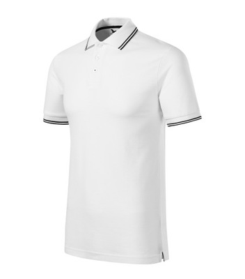Koszulka Polo Malfini Focus 232 biała L
