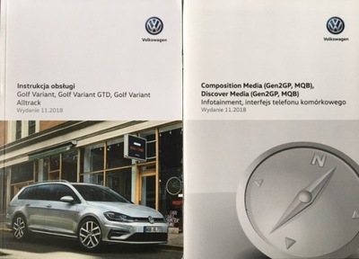 VW GOLF VII 7 Variant instrukcja obsługi naw media