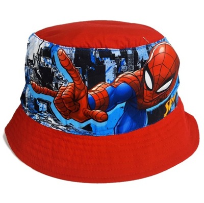 Kapelusz Materiałowy na lato czapka Spiderman 52