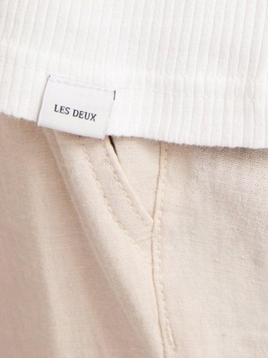 Les Deux dwn bez biała prążki koszulka rękawów S