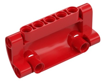 LEGO Panel 1x3x7 Technic 6227232 czerwony 24119