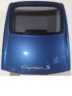 TAPA DE MALETERO DE MALETERO PORSCHE CAYMAN 987 COBALT BLAU  