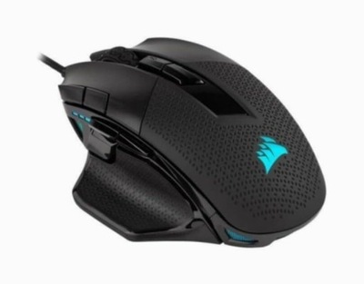 Corsair NIGHT SWORD CH-9306011-EU, Mysz, Czarny/Niebieski