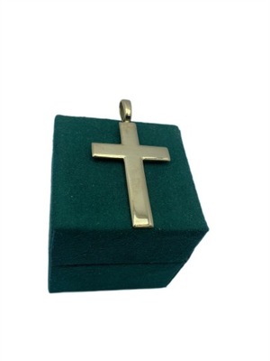 Wyjątkowa Złota Zawieszka Krzyż 7,93g p585 4cm
