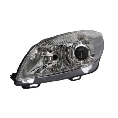 Лампа skoda fabia ii roomster 10-15 фара левый фото №1