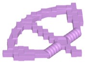 LEGO Minecraft Łuk Medium Lavender 18792