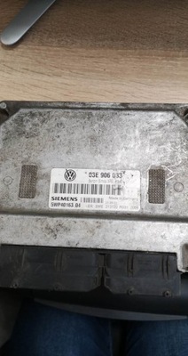 Бортовой компьютер блок управления 03e906033 фото №1