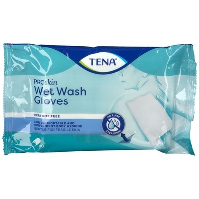 Myjki do ciała rękawice nawilżane Wet Wash Glove