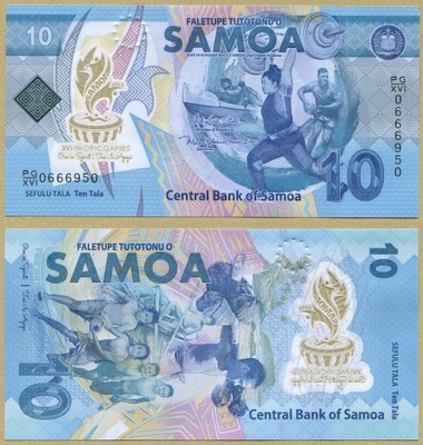 -- SAMOA 10 TALA nd/ 2019 PG/XVI Pnew UNC polimer