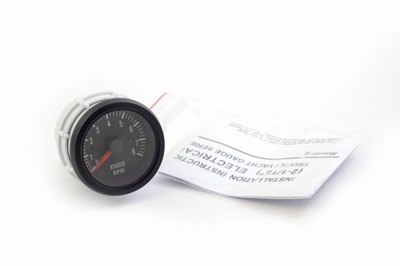 AUTO GAUGE VDO BLACK TACHOMETER - TACHOMETRAS 