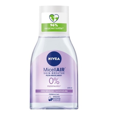 NIVEA MicellAir płyn micelarny cera wrażliwa